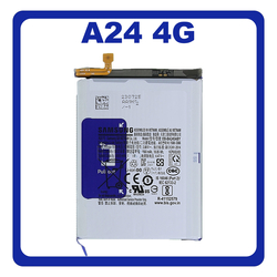 &Gamma;&nu;ή&sigma;&iota;&alpha; Original Samsung Galaxy A24 4G (SM-A245F, SM-A245F/DS) EB-BA245ABY Battery &Mu;&pi;&alpha;&tau;&alpha;&rho;ί&alpha; Li-Ion 4860 mAh GH82-31242A (Service Pack By Samsung)