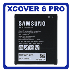 &Gamma;&nu;ή&sigma;&iota;&alpha; Original Samsung Galaxy Xcover 6 Pro, Galaxy Xcover 6Pro (SM-G736U, SM-G736U1) EB-BG736BBE Battery &Mu;&pi;&alpha;&tau;&alpha;&rho;ί&alpha; 4050 mAh GH43-05117A (Service Pack By Samsung)