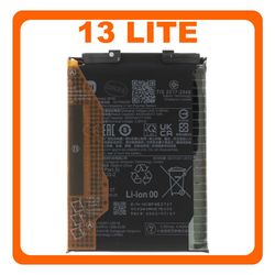 &Gamma;&nu;ή&sigma;&iota;&alpha; Original Xiaomi 13 Lite 5G (2210129SG), BP4E Battery &Mu;&pi;&alpha;&tau;&alpha;&rho;ί&alpha; Li-Ion 4500 mAh 46020000E41G (Service Pack By Xiaomi)