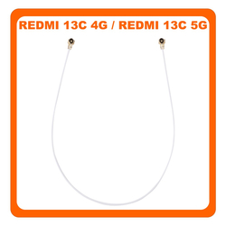 &Gamma;&nu;ή&sigma;&iota;&alpha; Original Xiaomi Redmi 13C 4G (23100RN82L, 23106RN0DA) / Redmi 13C 5G (23124RN87G, 23124RN87I) Coaxial Antenna Signal Module Flex Cable &Omicron;&mu;&omicron;&alpha;&xi;&omicron;&nu;&iota;&kappa;ό &Kappa;&alpha;&lambda;ώ&delta;&iota;&omicron; &Kappa;&epsilon;&rho;&alpha;ί&alpha;&sigmaf; White Ά&sigma;&pi;&rho;&omicron; 130mm​​ (Service Pack By Xiaomi)