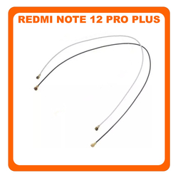 &Gamma;&nu;ή&sigma;&iota;&alpha; Original Xiaomi Redmi Note 12 Pro+, Note 12 Pro Plus (22101316UCP, 22101316UG) Set Coaxial Antenna Signal Module Flex Cable &Omicron;&mu;&omicron;&alpha;&xi;&omicron;&nu;&iota;&kappa;ό &Kappa;&alpha;&lambda;ώ&delta;&iota;&omicron; &Kappa;&epsilon;&rho;&alpha;ί&alpha;&sigmaf; Black/White 145mm + 121mm (Service Pack By Xiaomi)