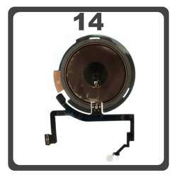 HQ OEM &Sigma;&upsilon;&mu;&beta;&alpha;&tau;ό &Mu;&epsilon; Apple iPhone 14, iPhone14 (A2882, A2649) Wireless Charging Coil + Flashlight (Premium A+)