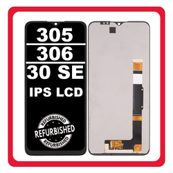 New Refurbished TCL 305 (6102D, 5164D) TCL 306 (X668, 6102H) / 30 SE (6165H) IPS LCD Display Screen Assembly &Omicron;&theta;ό&nu;&eta; + Touch Screen Digitizer &Mu;&eta;&chi;&alpha;&nu;&iota;&sigma;&mu;ό&sigmaf; &Alpha;&phi;ή&sigmaf; Black &Mu;&alpha;ύ&rho;&omicron;