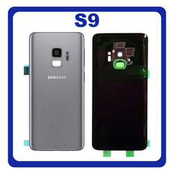 OEM HQ Samsung Galaxy S9 G960 (G960F, G960F/DS, G960U, G960W, G9600, G960U1, G960N, SCV38, G960X, SC-02K) Rear Back Battery Cover &Pi;ί&sigma;&omega; &Kappa;ά&lambda;&upsilon;&mu;&mu;&alpha; &Kappa;&alpha;&pi;ά&kappa;&iota; &Mu;&pi;&alpha;&tau;&alpha;&rho;ί&alpha;&sigmaf; + Camera Lens &Tau;&zeta;&alpha;&mu;ά&kappa;&iota; &Kappa;ά&mu;&epsilon;&rho;&alpha;&sigmaf; ​Silver &Alpha;&sigma;&eta;&mu;ί (Grade AAA+++)