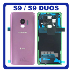 Original &Gamma;&nu;ή&sigma;&iota;&omicron; Samsung Galaxy S9 S9 Duos G960 (G960F, G960F/DS, G960U, G960W, G9600) Rear Back Battery Cover &Pi;ί&sigma;&omega; &Kappa;ά&lambda;&upsilon;&mu;&mu;&alpha; &Pi;&lambda;ά&tau;&eta; &Kappa;&alpha;&pi;ά&kappa;&iota; &Mu;&pi;&alpha;&tau;&alpha;&rho;ί&alpha;&sigmaf; + Camera Lens &Tau;&zeta;&alpha;&mu;ά&kappa;&iota; &Kappa;ά&mu;&epsilon;&rho;&alpha;&sigmaf; Violet &Mu;&omega;&beta; GH82-15875B (Service Pack By Samsung)