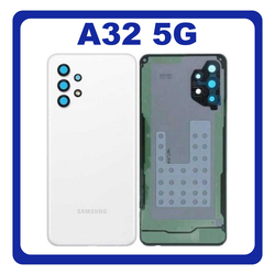 Original &Gamma;&nu;ή&sigma;&iota;&omicron; Samsung Galaxy A32 5G A326 SM-A326B Battery Cover White &Kappa;&alpha;&pi;ά&kappa;&iota; &Mu;&pi;&alpha;&tau;&alpha;&rho;ί&alpha;&sigmaf; Ά&sigma;&pi;&rho;&omicron; GH82-25080B (Service Pack By Samsung)
