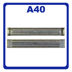 &Gamma;&nu;ή&sigma;&iota;&alpha; Original Samsung Galaxy A40 A405 (A405F/DS) A51 A515 (A515F/DS, A515F/DSN) A70 A705 (A705F/DS) A71 A715 (A715F/DS) Header Board To Board Board Connector / BTB Socket 2x39 Pin &Kappa;&omicron;&nu;έ&kappa;&tau;&omicron;&rho;&alpha;&sigmaf; &Pi;&lambda;&alpha;&kappa;έ&tau;&alpha;&sigmaf; 3710-004285 (Service Pack By Samsung)