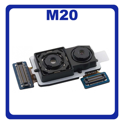 &Gamma;&nu;ή&sigma;&iota;&omicron; Original Samsung Galaxy M20 M205 SM-M205F Rear Camera Module 13MP + 5MP &Delta;&iota;&pi;&lambda;ή &Kappa;ά&mu;&epsilon;&rho;&alpha; GH96-12422A (Service Pack By Samsung)