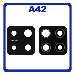Original &Gamma;&nu;ή&sigma;&iota;&omicron; Samsung Galaxy A42 5G A426 (A426B, SM-A426B/DS, SM-A4260) Rear Back Camera Glass Lens &Pi;ί&sigma;&omega; &Tau;&zeta;&alpha;&mu;ά&kappa;&iota; &Kappa;ά&mu;&epsilon;&rho;&alpha;&sigmaf; GH64-08249A (Service Pack By Samsung)