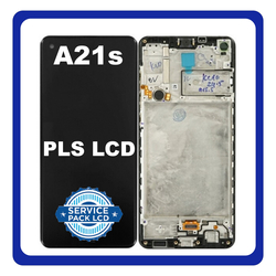 &Gamma;&nu;ή&sigma;&iota;&alpha; Original Samsung Galaxy A21s 2020 (SM-A217F) PLS TFT &Omicron;&theta;ό&nu;&eta; LCD Display Screen + Touch Screen DIgitizer &Mu;&eta;&chi;&alpha;&nu;&iota;&sigma;&mu;ό&sigmaf; &Alpha;&phi;ή&sigmaf; + Frame &Pi;&lambda;&alpha;ί&sigma;&iota;&omicron; GH82-22988A GH82-24642A GH82-23089A GH82-24641A GH82-23137A Black (Service Pack)
