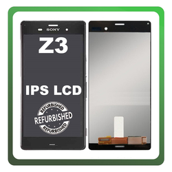 New Refurbished Sony Xperia Z3 (D6603, D6653) IPS LCD Display Screen Assembly &Omicron;&theta;ό&nu;&eta; + Touch Screen Digitizer &Mu;&eta;&chi;&alpha;&nu;&iota;&sigma;&mu;ό&sigmaf; &Alpha;&phi;ή&sigmaf; Black &Mu;&alpha;ύ&rho;&omicron;