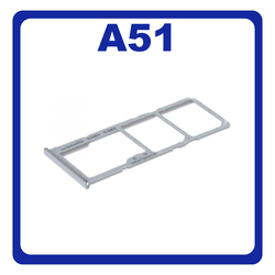 Original &Gamma;&nu;ή&sigma;&iota;&omicron; Samsung Galaxy A51 A515F (SM-A515F)SIM Tray Cover Assy + Micro SD Tray Slot &Upsilon;&pi;&omicron;&delta;&omicron;&chi;έ&alpha;&sigmaf; &Beta;ά&sigma;&eta; &Theta;ή&kappa;&eta; &Kappa;ά&rho;&tau;&alpha;&sigmaf; SIM &Kappa;ά&lambda;&upsilon;&mu;&mu;&alpha; White Ά&sigma;&pi;&rho;&omicron; GH98-45036A (Service Pack By Samsung)