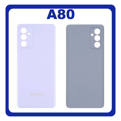 OEM HQ Samsung Galaxy A80 2021 Rear Back Battery Cover &Pi;ί&sigma;&omega; &Kappa;ά&lambda;&upsilon;&mu;&mu;&alpha; &Kappa;&alpha;&pi;ά&kappa;&iota; &Pi;&lambda;ά&tau;&eta; &Mu;&pi;&alpha;&tau;&alpha;&rho;ί&alpha;&sigmaf; Violet &Mu;&omega;&beta; (Grade AAA+++)