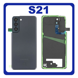 &Gamma;&nu;ή&sigma;&iota;&omicron; Original Samsung Galaxy S21 5G 2021 G991 (G991B, G991B/DS) Rear Back Battery Cover &Pi;ί&sigma;&omega; &Kappa;ά&lambda;&upsilon;&mu;&mu;&alpha; &Kappa;&alpha;&pi;ά&kappa;&iota; &Pi;&lambda;ά&tau;&eta; &Mu;&pi;&alpha;&tau;&alpha;&rho;ί&alpha;&sigmaf; Phantom Grey GH82-24519A (Service Pack By Samsung)