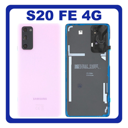 &Gamma;&nu;ή&sigma;&iota;&alpha; Original Samsung Galaxy S20 FE 4G (SM-G780F, SM-G780F/DSM) Rear Battery Cover &Pi;ί&sigma;&omega; &Kappa;&alpha;&pi;ά&kappa;&iota; &Mu;&pi;&alpha;&tau;&alpha;&rho;ί&alpha;&sigmaf; Cloud Lavender &Rho;&omicron;&zeta; GH82-24263C (Service Pack By Samsung)