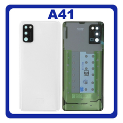 &Gamma;&nu;ή&sigma;&iota;&alpha; Original Samsung Galaxy A41 (SM-A415F, SM-A415F/DS) Rear Back Battery Cover &Pi;ί&sigma;&omega; &Kappa;ά&lambda;&upsilon;&mu;&mu;&alpha; &Kappa;&alpha;&pi;ά&kappa;&iota; &Pi;&lambda;ά&tau;&eta; &Mu;&pi;&alpha;&tau;&alpha;&rho;ί&alpha;&sigmaf; White Ά&sigma;&pi;&rho;&omicron; GH82-22585C (Service Pack By Samsung)