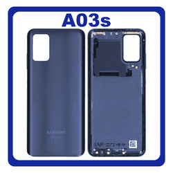 &Gamma;&nu;ή&sigma;&iota;&alpha; Original Samsung Galaxy A03s (SM-A037G, SM-A037U​) Rear Back Battery Cover &Pi;ί&sigma;&omega; &Kappa;ά&lambda;&upsilon;&mu;&mu;&alpha; &Kappa;&alpha;&pi;ά&kappa;&iota; &Pi;&lambda;ά&tau;&eta; &Mu;&pi;&alpha;&tau;&alpha;&rho;ί&alpha;&sigmaf; Blue &Mu;&pi;&lambda;&epsilon; GH81-21305A (Service pack By Samsung)
