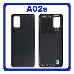 &Gamma;&nu;ή&sigma;&iota;&alpha; Original Samsung Galaxy A02s, Galaxy A 02s (SM-A025F, SM-A025F/DS), Rear Back Battery Cover &Pi;ί&sigma;&omega; &Kappa;ά&lambda;&upsilon;&mu;&mu;&alpha; &Kappa;&alpha;&pi;ά&kappa;&iota; &Pi;&lambda;ά&tau;&eta; &Mu;&pi;&alpha;&tau;&alpha;&rho;ί&alpha;&sigmaf; Black &Mu;&alpha;ύ&rho;&omicron; GH81-20239A (Service Pack By Samsung)
