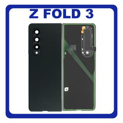 &Gamma;&nu;ή&sigma;&iota;&alpha; Original Samsung Galaxy Z Fold 3 5G, ZFold 3 5G (SM-F926B, SM-F926B/DS) Rear Back Battery Cover &Pi;ί&sigma;&omega; &Kappa;ά&lambda;&upsilon;&mu;&mu;&alpha; &Kappa;&alpha;&pi;ά&kappa;&iota; &Pi;&lambda;ά&tau;&eta; &Mu;&pi;&alpha;&tau;&alpha;&rho;ί&alpha;&sigmaf; + Camera Lens &Tau;&zeta;&alpha;&mu;ά&kappa;&iota; &Kappa;ά&mu;&epsilon;&rho;&alpha;&sigmaf; Phantom Green &Pi;&rho;ά&sigma;&iota;&nu;&omicron; GH82-26312B​ (Service Pack By Samsung)