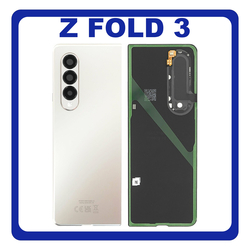 &Gamma;&nu;ή&sigma;&iota;&alpha; Original Samsung Galaxy Z Fold 3 5G, ZFold 3 5G (SM-F926B, SM-F926B/DS) Rear Back Battery Cover &Pi;ί&sigma;&omega; &Kappa;ά&lambda;&upsilon;&mu;&mu;&alpha; &Kappa;&alpha;&pi;ά&kappa;&iota; &Pi;&lambda;ά&tau;&eta; &Mu;&pi;&alpha;&tau;&alpha;&rho;ί&alpha;&sigmaf; + Camera Lens &Tau;&zeta;&alpha;&mu;ά&kappa;&iota; &Kappa;ά&mu;&epsilon;&rho;&alpha;&sigmaf; Phantom Silver &Alpha;&sigma;&eta;&mu;ί GH82-26312C (Service Pack By Samsung)