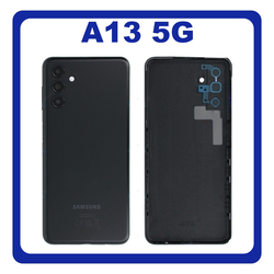 &Gamma;&nu;ή&sigma;&iota;&alpha; Original Samsung Galaxy A13 5G (SM-A136U, SM-A136U1) Rear Back Battery Cover &Pi;ί&sigma;&omega; &Kappa;ά&lambda;&upsilon;&mu;&mu;&alpha; &Kappa;&alpha;&pi;ά&kappa;&iota; &Pi;&lambda;ά&tau;&eta; &Mu;&pi;&alpha;&tau;&alpha;&rho;ί&alpha;&sigmaf; + Camera Lens &Tau;&zeta;&alpha;&mu;ά&kappa;&iota; &Kappa;ά&mu;&epsilon;&rho;&alpha;&sigmaf; Black &Mu;&alpha;ύ&rho;&omicron; GH82-28961A (Service Pack By Samsung)
