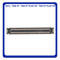 &Gamma;&nu;ή&sigma;&iota;&alpha; Original Samsung Galaxy A21s (SM-A217F), Galaxy Tab S7 (SM-T870,SM-T870), Galaxy Tab S7+ (SM-T970), Galaxy Tab S7+ 5G (SM-T976) Header Board To Board Board Connector / BTB Socket  2x39 Pin &Kappa;&omicron;&nu;έ&kappa;&tau;&omicron;&rho;&alpha;&sigmaf; &Pi;&lambda;&alpha;&kappa;έ&tau;&alpha;&sigmaf; 3710-004279 (Service Pack By Samsung)