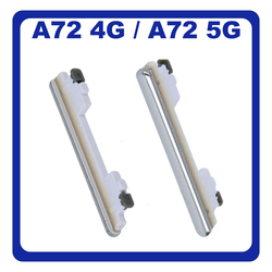 &Gamma;&nu;ή&sigma;&iota;&alpha; Original Samsung Galaxy A72 (SM-A725F, SM-A725F/DS), A72 5G (SM-A726B, SM-A726B/DS) Volume Button External Side Keys &Pi;&lambda;&alpha;&iota;&nu;ό &Pi;&lambda;ή&kappa;&tau;&rho;&omicron; &Kappa;&omicron;&upsilon;&mu;&pi;ί &Rho;ύ&theta;&mu;&iota;&sigma;&eta;&sigmaf; Έ&nu;&tau;&alpha;&sigma;&eta;&sigmaf; Ή&chi;&omicron;&upsilon; Awesome White Ά&sigma;&pi;&rho;&omicron; GH98-46399D​ (Service Pack By Samsung)