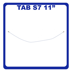 &Gamma;&nu;ή&sigma;&iota;&alpha; Original Samsung Galaxy Tab S7 T870 11" (SM-T870, SM-T875, SM-T876B) Coaxial Antenna Signal Module Flex Cable &Omicron;&mu;&omicron;&alpha;&xi;&omicron;&nu;&iota;&kappa;ό &Kappa;&alpha;&lambda;ώ&delta;&iota;&omicron; &Kappa;&epsilon;&rho;&alpha;ί&alpha;&sigmaf; 158mm White Ά&sigma;&pi;&rho;&omicron; GH39-02083A (Service Pack By Samsung)