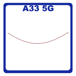 &Gamma;&nu;ή&sigma;&iota;&alpha; Original Samsung Galaxy A33 5G (SM-A336E, SM-A336B) Coaxial Antenna Signal Module Flex Cable &Omicron;&mu;&omicron;&alpha;&xi;&omicron;&nu;&iota;&kappa;ό &Kappa;&alpha;&lambda;ώ&delta;&iota;&omicron; &Kappa;&epsilon;&rho;&alpha;ί&alpha;&sigmaf; 112mm Red &Kappa;ό&kappa;&kappa;&iota;&nu;&omicron; GH39-02129A (Service By Samsung)