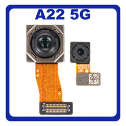 &Gamma;&nu;ή&sigma;&iota;&omicron; Original Samsung Galaxy A22 5G A226 (SM-A226B, SM-A226B/DS, SM-A226B/DSN) Rear Main Back Primary Camera Module Flex 48 MP f/1.8 Wide + 2 MP f/2.4 Depth E&upsilon;&rho;&upsilon;&gamma;ώ&nu;&iota;&alpha; &Pi;ί&sigma;&omega; &Kappa;&epsilon;&nu;&tau;&rho;&iota;&kappa;ή &Kappa;ά&mu;&epsilon;&rho;&alpha; GH81-20993A (Service Pack By Samsung)