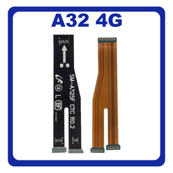 HQ OEM &Sigma;&upsilon;&mu;&beta;&alpha;&tau;ό &Gamma;&iota;&alpha; Samsung Galaxy A32, Galaxy A 32 (SM-A325F, SM-A325F/DS) Main LCD Flex Cable &Kappa;&alpha;&lambda;&omega;&delta;&iota;&omicron;&tau;&alpha;&iota;&nu;ί&alpha; &Omicron;&theta;ό&nu;&eta;&sigmaf; (Grade AAA+++)