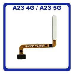 &Gamma;&nu;ή&sigma;&iota;&alpha; Original Samsung Galaxy A23 (SM-A235F, SM-A235F/DS), A23 5G (SM-A236U, SM-A236U1) Fingerprint Flex Sensor &Alpha;&iota;&sigma;&theta;&eta;&tau;ή&rho;&alpha;&sigmaf; &Delta;&alpha;&kappa;&tau;&upsilon;&lambda;&iota;&kappa;&omicron;ύ &Alpha;&pi;&omicron;&tau;&upsilon;&pi;ώ&mu;&alpha;&tau;&omicron;&sigmaf; Awesome White Ά&sigma;&pi;&rho;&omicron; GH96-15397B (Service Pack By Samsung)