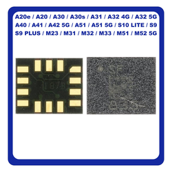 &Gamma;&nu;ή&sigma;&iota;&omicron; Original Samsung Galaxy A20e (SM-A202F), A20 (SM-A205F), A30 (SM-A305F), A30s (SM-A307F), A31 (SM-A315F), A32 (SM-A325F) IC Accelerator Gyro Sensor &Gamma;&upsilon;&rho;&omicron;&sigma;&kappa;ό&pi;&iota;&omicron; 1209-002450 (Service Pack By Samsung)