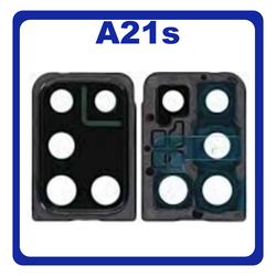 Original &Gamma;&nu;ή&sigma;&iota;&omicron; Samsung Galaxy A21s 2020 A217 (A217F, A217F/DS, A217F/DSN, A217M, A217M/DS, A217N) Deco Frame For Rear Back Camera Lens &Delta;&iota;&alpha;&kappa;&omicron;&sigma;&mu;&eta;&tau;&iota;&kappa;ό &Pi;&lambda;&alpha;ί&sigma;&iota;&omicron; &Gamma;&iota;&alpha; &Pi;ί&sigma;&omega; &Tau;&zeta;&alpha;&mu;ά&kappa;&iota; &Kappa;ά&mu;&epsilon;&rho;&alpha;&sigmaf; Black &Mu;&alpha;ύ&rho;&omicron; GH98-45478A (Service Pack By Samsung)