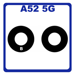&Gamma;&nu;ή&sigma;&iota;&alpha; Original Samsung Galaxy A52 5G (SM-A526B, SM-A526B/DS) Main Camera Lens Bokeh &Tau;&zeta;&alpha;&mu;ά&kappa;&iota; &Kappa;ά&mu;&epsilon;&rho;&alpha;&sigmaf; Black &Mu;&alpha;ύ&rho;&omicron; GH64-08407A (Service Pack By Samsung)