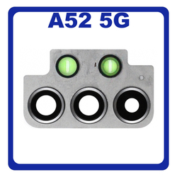 &Gamma;&nu;ή&sigma;&iota;&alpha; Original Samsung Galaxy A52 5G (SM-A526B, SM-A526B/DS) Deco Camera Frame &Pi;&lambda;&alpha;ί&sigma;&iota;&omicron; &Kappa;ά&mu;&epsilon;&rho;&alpha;&sigmaf; + Camera Lens &Tau;&zeta;&alpha;&mu;ά&kappa;&iota; &Kappa;ά&mu;&epsilon;&rho;&alpha;&sigmaf; Black &Mu;&alpha;ύ&rho;&omicron; GH98-46287A (Service Pack By Samsung)