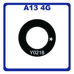 &Gamma;&nu;ή&sigma;&iota;&alpha; Original Samsung Galaxy A13 (SM-A135F, SM-A135F/DS, SM-A135M), (Wide) Rear Back Camera Glass Lens &Pi;ί&sigma;&omega; &Tau;&zeta;&alpha;&mu;ά&kappa;&iota; &Kappa;ά&mu;&epsilon;&rho;&alpha;&sigmaf; Black &Mu;&alpha;ύ&rho;&omicron; GH64-08698A (Service Pack By Samsung)