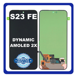 &Gamma;&nu;ή&sigma;&iota;&alpha; Original Samsung Galaxy S23 FE (SM-S711B, SM-S711B/DS) Dynamic AMOLED 2X LCD Display Screen Assembly &Omicron;&theta;ό&nu;&eta; + Touch Screen Digitizer &Mu;&eta;&chi;&alpha;&nu;&iota;&sigma;&mu;ό&sigmaf; &Alpha;&phi;ή&sigmaf; Black &Mu;&alpha;ύ&rho;&omicron; GH82-32856A (Service Pack By Samsung)