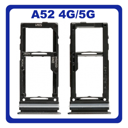 Original &Gamma;&nu;ή&sigma;&iota;&omicron; Samsung Galaxy A72 4G A725 , A72 5G A726 (A725F, A725F/DS, A726B, A726B/DS) Sim Tray Slot + MicroSD Tray GH98-46290A (Service Pack By Samsung)