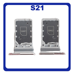&Gamma;&nu;ή&sigma;&iota;&alpha; Original Samsung Galaxy S21 5G (SM-G991B, SM-G991B/DS) Sim Card Tray Dual Sim &Upsilon;&pi;&omicron;&delta;&omicron;&chi;έ&alpha;&sigmaf; &Theta;ή&kappa;&eta;&sigmaf; &Kappa;ά&rho;&tau;&alpha;&sigmaf; Sim Phantom Violet &Beta;&iota;&omicron;&lambda;&epsilon;&tau;ή GH98-46193B (Service Pack By Samsung)