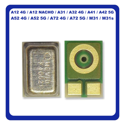 &Gamma;&nu;ή&sigma;&iota;&alpha; Original Samsung Galaxy A12 (SM-A125F/DSN), A12 Nacho (SM-A127F/DSN), A31 (SM-A315F), A32 4G (SM-A325F), A41 (SM-A415F/DSN), A42 5G (SM-A426B), A52 4G (SM-A525F), M31 (SM-M315F) Microphone &Mu;&iota;&kappa;&rho;ό&phi;&omega;&nu;&omicron; 3003-001256 (Service Pack By Samsung)
