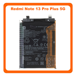 &Gamma;&nu;ή&sigma;&iota;&alpha; Original Xiaomi Redmi Note 13 Pro Plus 5G, Redmi Note 13 Pro+ 5G (23090RA98C, 23090RA98G) BM5U Battery &Mu;&pi;&alpha;&tau;&alpha;&rho;ί&alpha; Li-Ion 5000 mAh (Service Pack By Xiaomi)