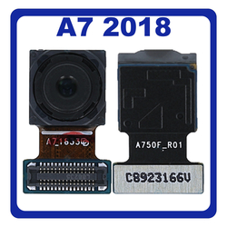 HQ OEM &Sigma;&upsilon;&mu;&beta;&alpha;&tau;ό &Mu;&epsilon; Samsung Galaxy A7 2018 (SM-A750F, SM-A750FN) Front Selfie Camera Flex &Mu;&pi;&rho;&omicron;&sigma;&tau;&iota;&nu;ή &Kappa;ά&mu;&epsilon;&rho;&alpha; 24 MP (Premium A+)