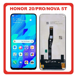 HQ OEM Huawei Honor 20 Pro, Honor20 Pro (YAL-AL10 / TL10), HONOR 20 (YAL-AL00 YAL-L21), NOVA 5T (YAL-L61), IPS LCD SCREEN DISPLAY &Omicron;&Theta;&Omicron;&Nu;&Eta; + TOUCH SCREEN DIGITIZER &Mu;&Eta;&Chi;&Alpha;&Nu;&Iota;&Sigma;&Mu;&Omicron;&Sigma; &Alpha;&Phi;&Eta;&Sigma; (GRADE AAA+++)