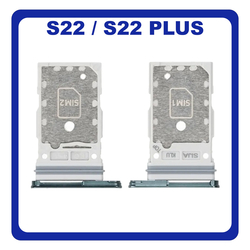 &Gamma;&nu;ή&sigma;&iota;&alpha; Original Samsung Galaxy S22 5G (SM-S901B), S22+ 5G, S22 Plus 5G (SM-S906B) Sim Card Tray Dual Sim &Upsilon;&pi;&omicron;&delta;&omicron;&chi;έ&alpha;&sigmaf; &Theta;ή&kappa;&eta;&sigmaf; &Kappa;ά&rho;&tau;&alpha;&sigmaf; Sim Green &Pi;&rho;ά&sigma;&iota;&nu;&omicron; GH98-47086C (Service Pack By Samsung)