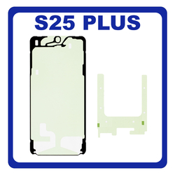 &Gamma;&nu;ή&sigma;&iota;&alpha; Original Samsung Galaxy S25 Plus, Galaxy S25+ (SM-S936B, SM-S936B/DS) Adhesive Foil Sticker Kit LCD Cover Tape &Kappa;ό&lambda;&lambda;&alpha; &Delta;&iota;&pi;&lambda;ή&sigmaf; Ό&psi;&eta;&sigmaf; GH82-36510A (Service Pack By Samsung)