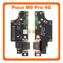 &Gamma;&nu;ή&sigma;&iota;&alpha; Original Poco M6 Pro 4G (2312FPCA6G) USB Type-C Charging Dock Connector Flex Sub Board, &Kappa;&alpha;&lambda;&omega;&delta;&iota;&omicron;&tau;&alpha;&iota;&nu;ί&alpha; &Upsilon;&pi;ό &Pi;&lambda;&alpha;&kappa;έ&tau;&alpha; &Phi;ό&rho;&tau;&iota;&sigma;&eta;&sigmaf; + Microphone &Mu;&iota;&kappa;&rho;ό&phi;&omega;&nu;&omicron; 5600040N6P00 (Service Pack By Xiaomi)