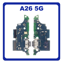 &Gamma;&nu;ή&sigma;&iota;&alpha; Original Samsung Galaxy A26 5G (SM-A266E, SM-A266E/DS) USB Type-C Charging Dock Connector Flex Sub Board, &Kappa;&alpha;&lambda;&omega;&delta;&iota;&omicron;&tau;&alpha;&iota;&nu;ί&alpha; &Upsilon;&pi;ό &Pi;&lambda;&alpha;&kappa;έ&tau;&alpha; &Phi;ό&rho;&tau;&iota;&sigma;&eta;&sigmaf; + Microphone &Mu;&iota;&kappa;&rho;ό&phi;&omega;&nu;&omicron; GH96-19386A (Service Pack By Samsung)