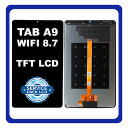 &Gamma;&nu;ή&sigma;&iota;&alpha; Original Samsung Galaxy Tab A9 Wifi 8.7" (SM-X110) TFT LCD Display Screen Assembly &Omicron;&theta;ό&nu;&eta; + Touch Screen Digitizer &Mu;&eta;&chi;&alpha;&nu;&iota;&sigma;&mu;ό&sigmaf; &Alpha;&phi;ή&sigmaf; Black &Mu;&alpha;ύ&rho;&omicron; GH81-24180A (Service Pack By Samsung)