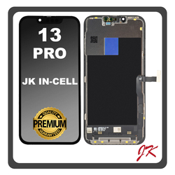 HQ OEM &Sigma;&upsilon;&mu;&beta;&alpha;&tau;ό &Mu;&epsilon; Apple iPhone 13 Pro (A2638, A2483) JK Premium InCell LCD Display Screen Assembly &Omicron;&theta;ό&nu;&eta; + Touch Screen Digitizer &Mu;&eta;&chi;&alpha;&nu;&iota;&sigma;&mu;ό&sigmaf; &Alpha;&phi;ή&sigmaf; Black &Mu;&alpha;ύ&rho;&omicron; (Premium A+)